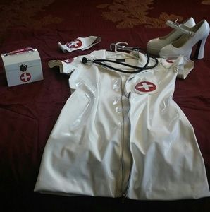 Nurse costume and accesories